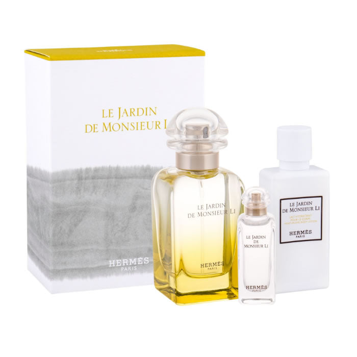<tc>Hermès</tc> Le Jardin De Monsieur Li Eau De Toilette Vaporisateur 50 ml Coffret 3 Pièces