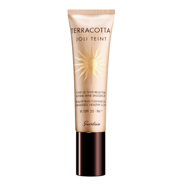 Guerlain Terracotta Joli Teint Foundation Glow saine SPF20 Ebony 30ml