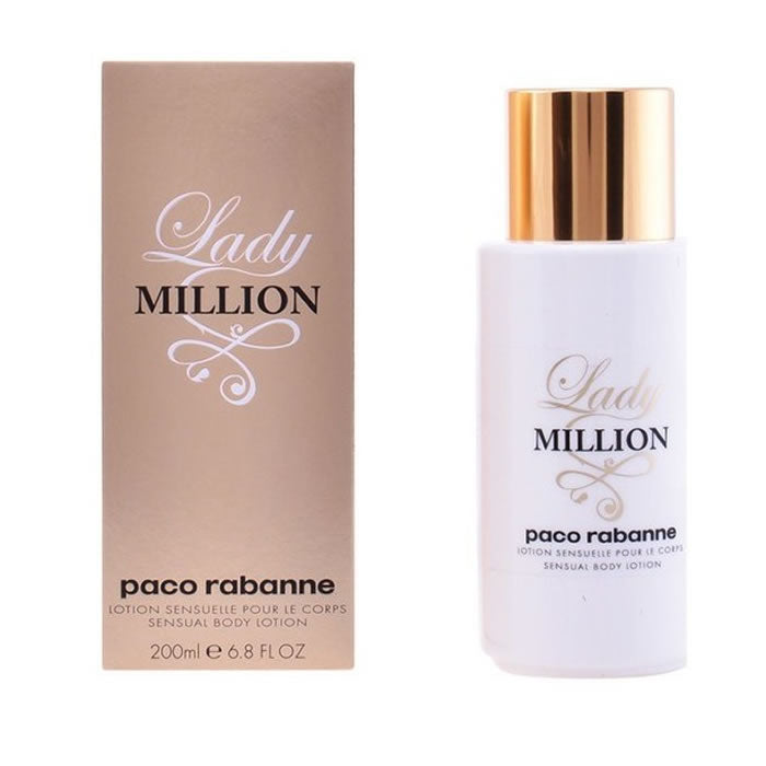 <tc>PACO RABANNE</tc> Lait pour le corps Lady Million 200 ml