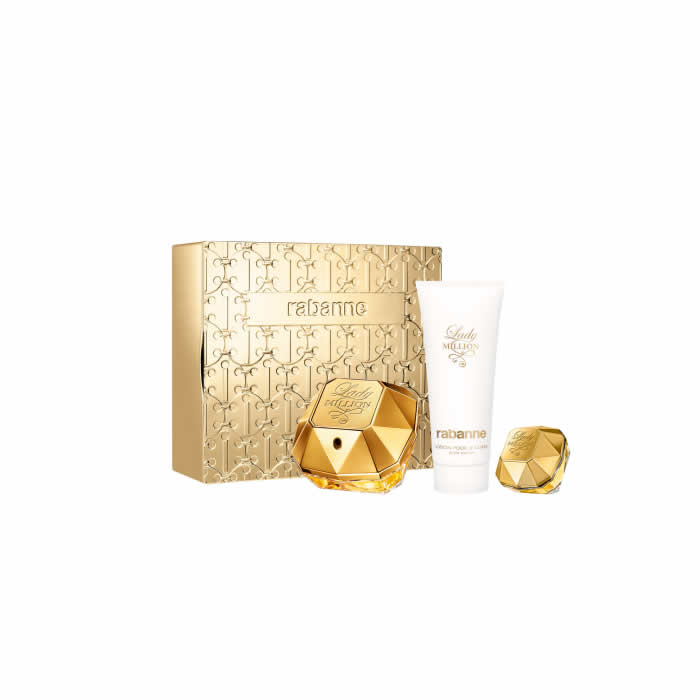 <tc>PACO RABANNE</tc> Coffret 3 pièces Lady Million Eau de Parfum Spray 80 ml