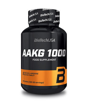 BIOTECH USA AAKG 1000mg. 100 Tabs. - Nutra Best Europe