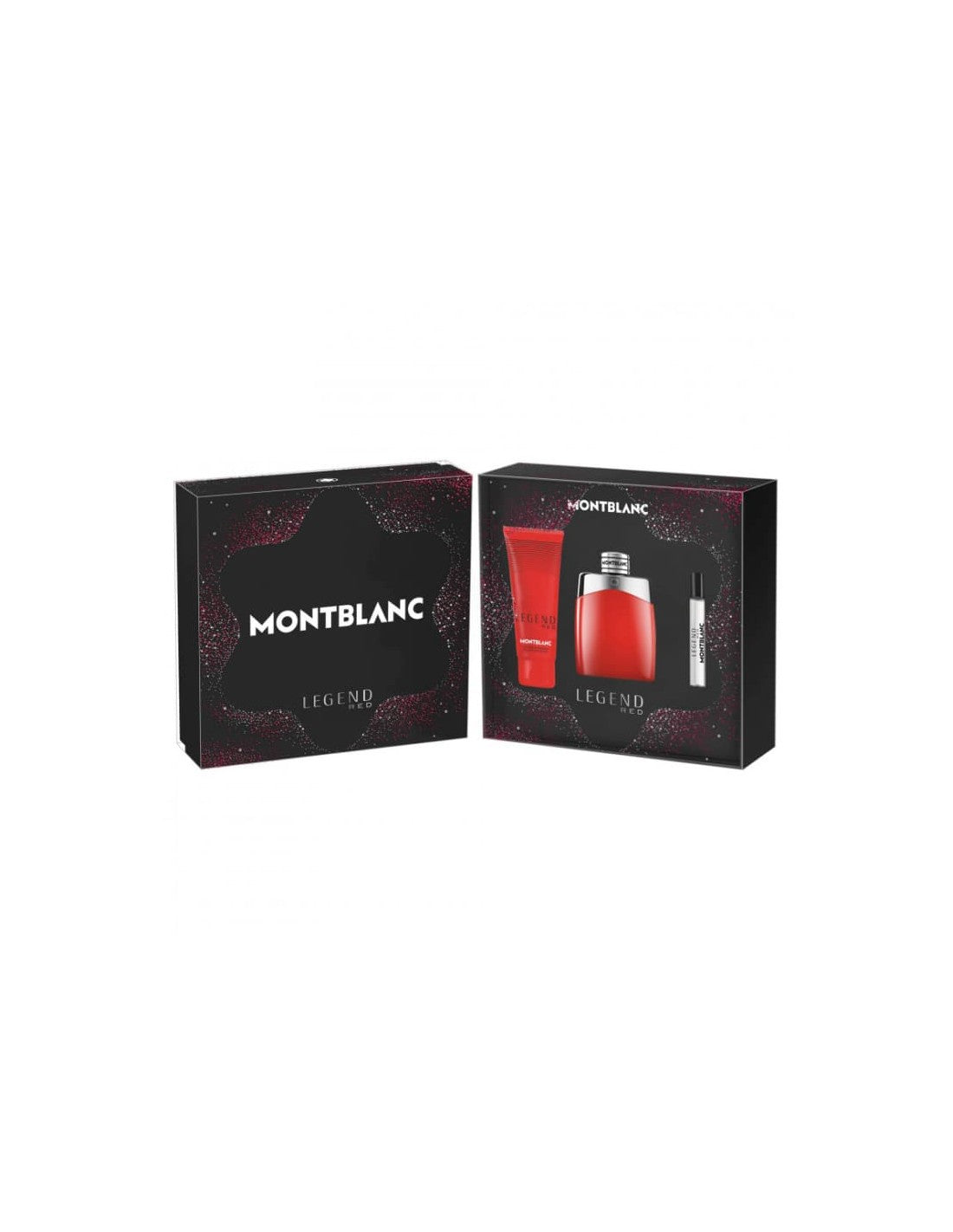 Ensemble <tc>MONTBLANC</tc> Légende Rouge Edp 100 ml Gel Mini@