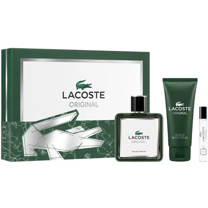 <tc>LACOSTE</tc> Coffret Eau de Parfum Originale Spray 100 ml 3 Pièces