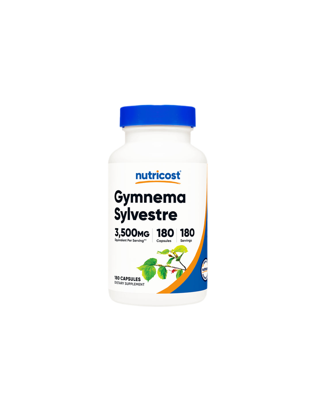 Diabète et glycémie - Gymnema, 3500 mg/180 capsules, 180 portions <tc>Nutricost</tc>