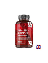 Immunité et énergie - Vitamine B-complexe + vitamine C, 365 comprimés - complexe de vitamine B