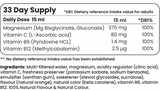 Magnésium liquide 375 mg de bisglycinate (50/33 doses) - 500 ml