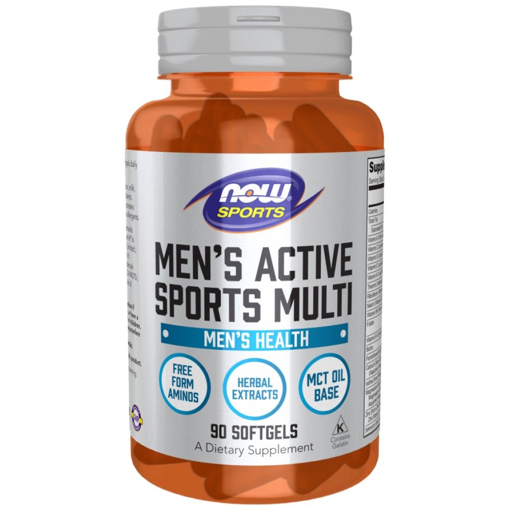 Capsules de gel sportives actives pour hommes