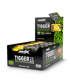 TIGGER® Zero bar Box / 20x60 g - Nutra Best Europe