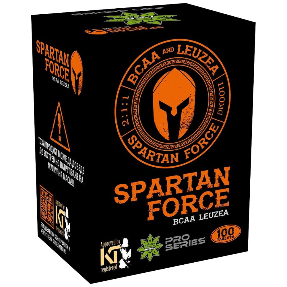 Spartan Force BCAA Leuzea 100 comprimés