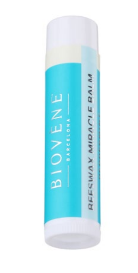 Baume à lèvres avec cire d'abeille et menthe - Fraîcheur et protection - 4 pièces