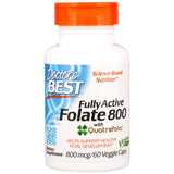 Meilleure capsules en folate entièrement active 800 mcg - 60