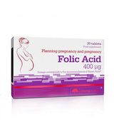 Acide folique 400 mcg/Acide folique - 30 comprimés <tc>Olimp</tc>