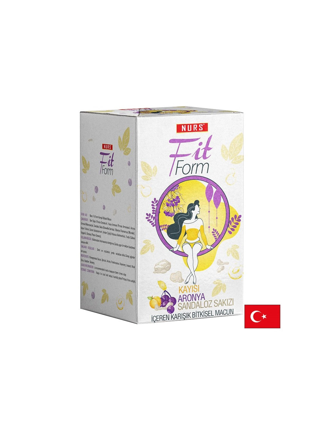 Pâte minceur à base de plantes avec abricot, Aronia et Boswellia, 400 g