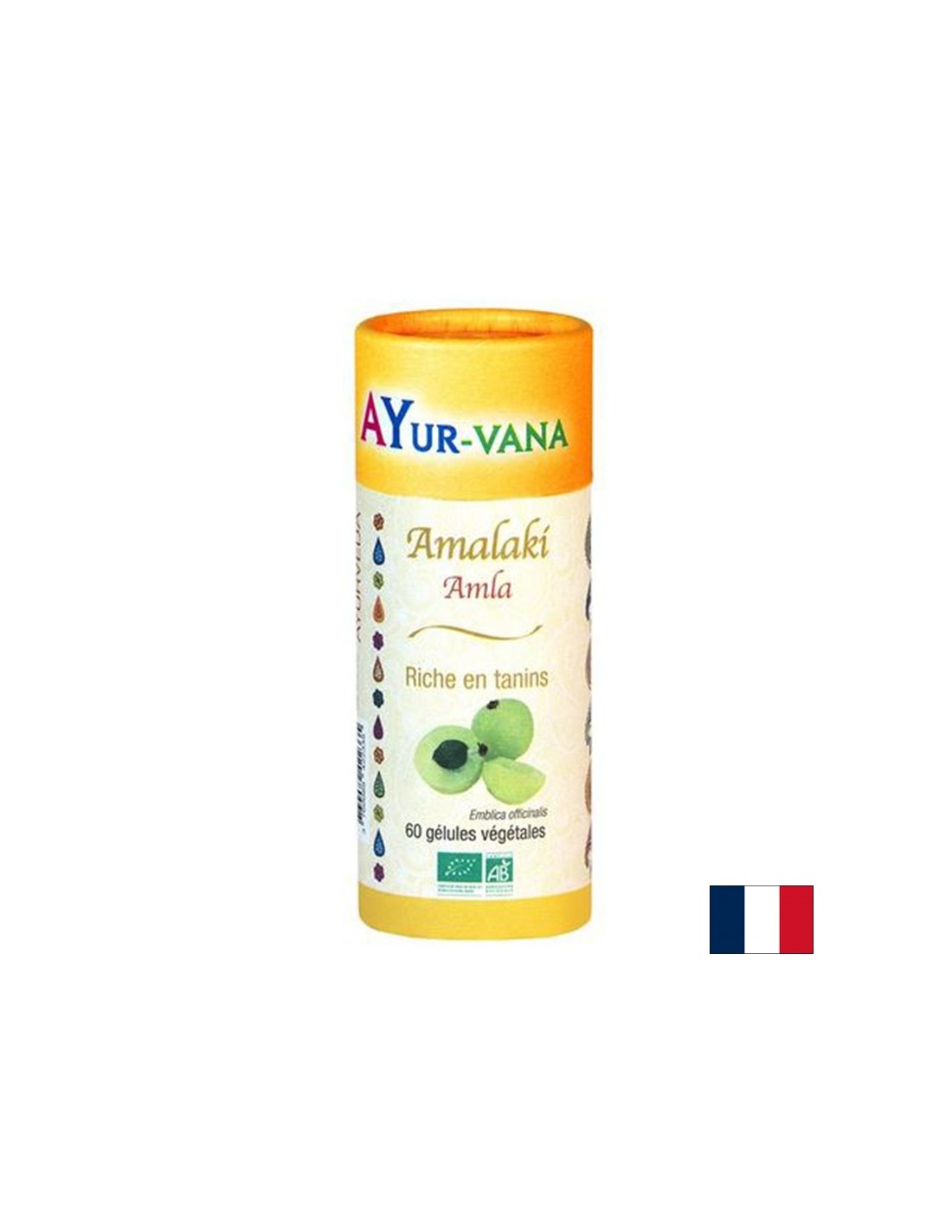 Immunité - Amalaki (Amla), 400 mg x 60 capsules