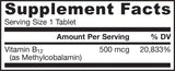 Méthyl B-12 500 mcg - 100 comprimés à croquer