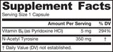 N-acétyl tyrosine 350 mg - 120 capsules