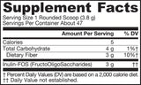 Inuline prébiotique - Fos - fructooligosaccharides - 180 grammes