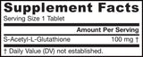 S-acétyl L-glutathion 100 mg - 60 comprimés