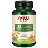 Comprimés à croquer d'allergies pour animaux de compagnie | Pour les chiens et les chats - 75 comprimés à croquer