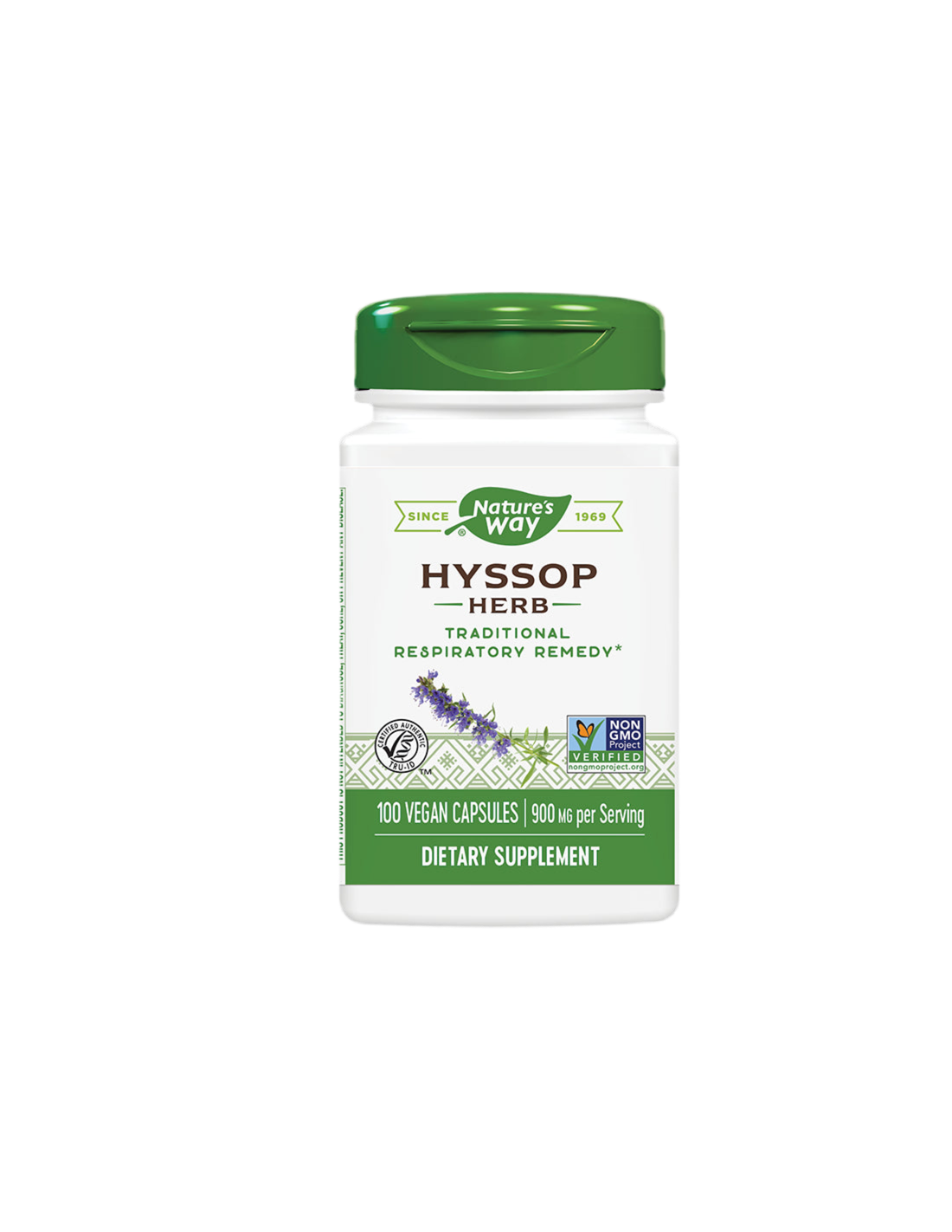 Hyssop Herb 450 mg - 100 capsules