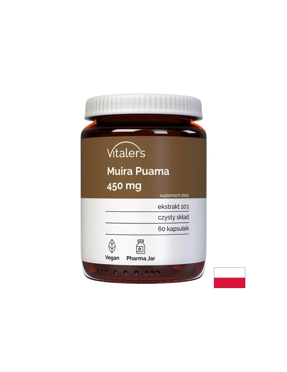 Aphrodisiaque naturel - Muira Puama, 450 mg x 60 capsules
