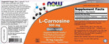 L-carnosine 500 mg - 100 capsules