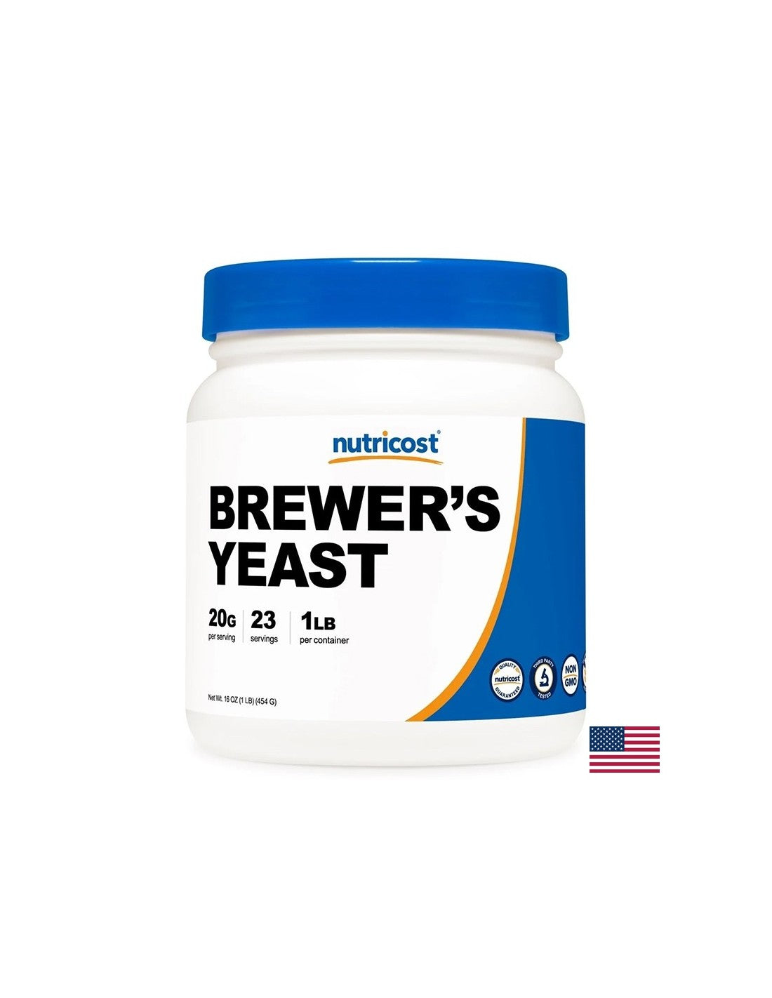 Immunité et énergie - levure du brasseur, poudre 454 g