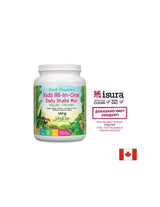 Protéines végétaliennes pour enfants - Aux fruits, légumes et herbes biologiques - Au goût chocolat, 460 g <tc>Natural Factors</tc>