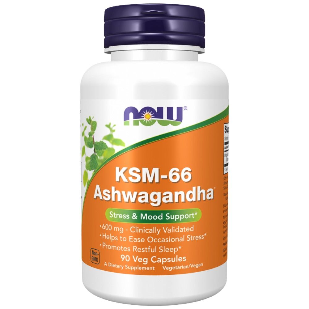 KSM-66 Ashwagandha® 600 mg - 90 capsules