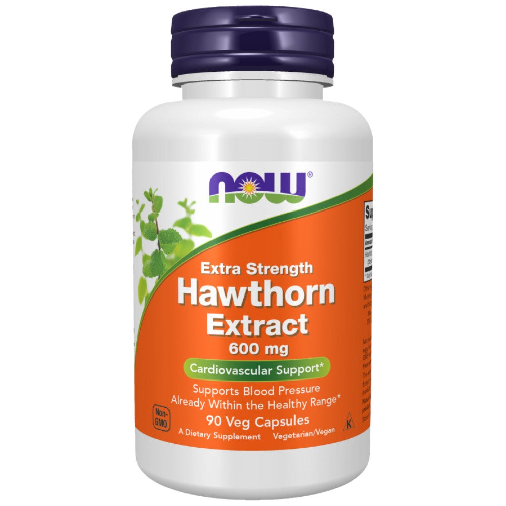 Extrait de l'aubépine 600 mg | Extra Strength - 90 capsules