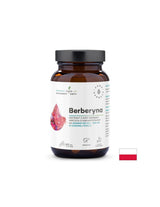 Contrôle de la glycémie et du cholestérol - Berbérine, 490 mg x 60 capsules <tc>Aura Herbals</tc>