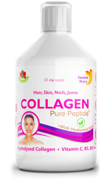 Collagène de bœuf 5 000 mg avec de l'acide hyaluronique 5 mg - 500 ml