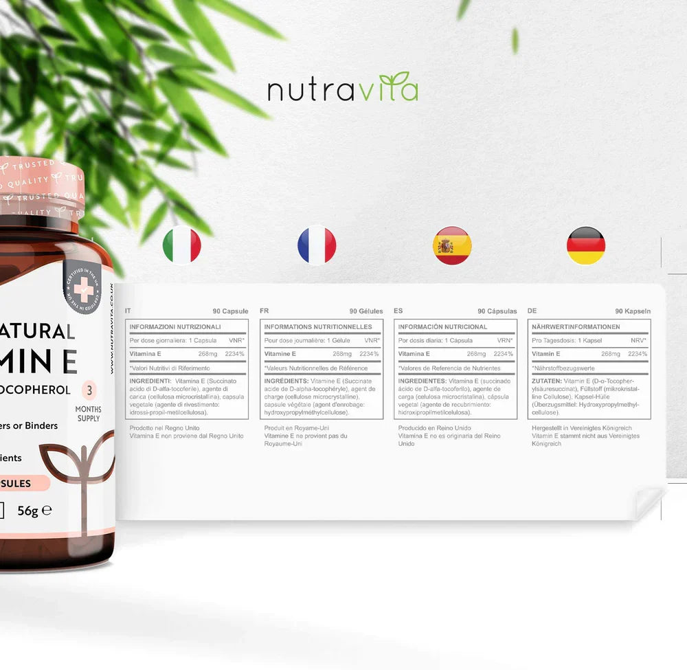 Vitamine naturelle E 400IU 90 VCAPS