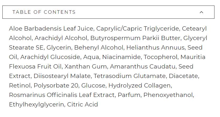 Crème de nuit au rétinol, à l'acide hyaluronique et au collagène 50 ml <tc>Swedish Collagen</tc>