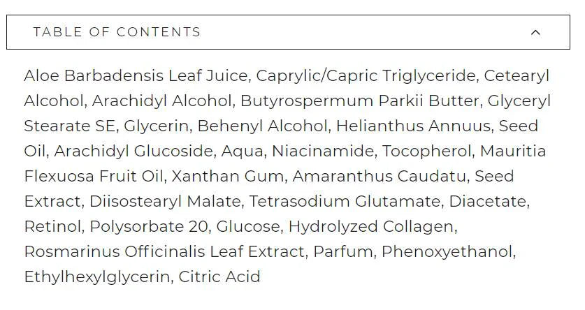 Crème de nuit au rétinol, à l'acide hyaluronique et au collagène 50 ml <tc>Swedish Collagen</tc>