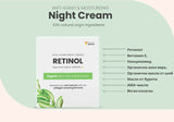 Crème de nuit au rétinol, à l'acide hyaluronique et au collagène 50 ml <tc>Swedish Nutra</tc>