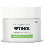 Crème de nuit au rétinol, à l'acide hyaluronique et au collagène 50 ml <tc>Swedish Nutra</tc>