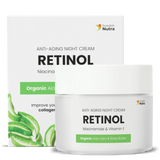 Crème de nuit au rétinol, à l'acide hyaluronique et au collagène 50 ml <tc>Swedish Nutra</tc>
