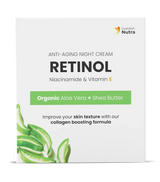 Crème de nuit au rétinol, à l'acide hyaluronique et au collagène 50 ml <tc>Swedish Nutra</tc>