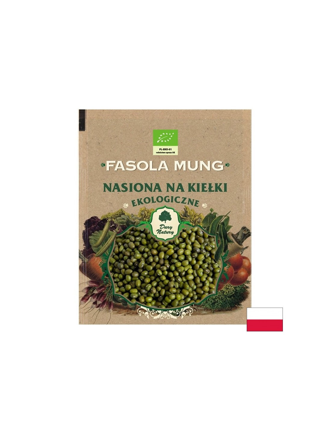 Haricots mungo - Graines à germer Bio, 50 g <tc>Dary Natury</tc>