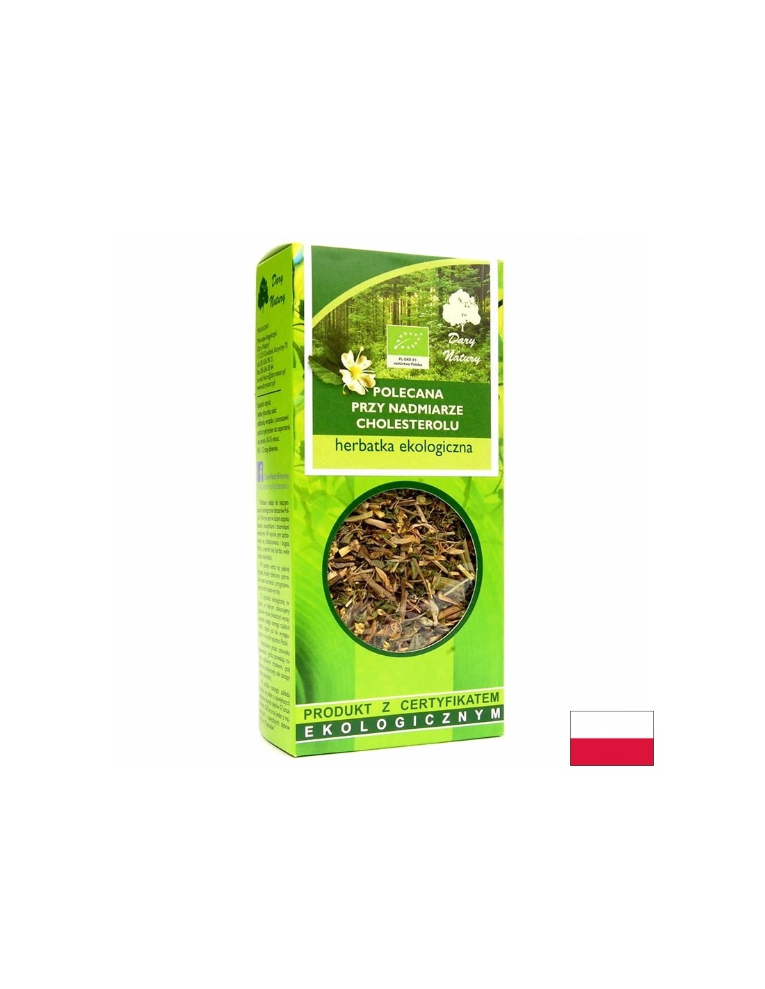 Mélange à base de plantes pour normaliser la bio de cholestérol, 50 g