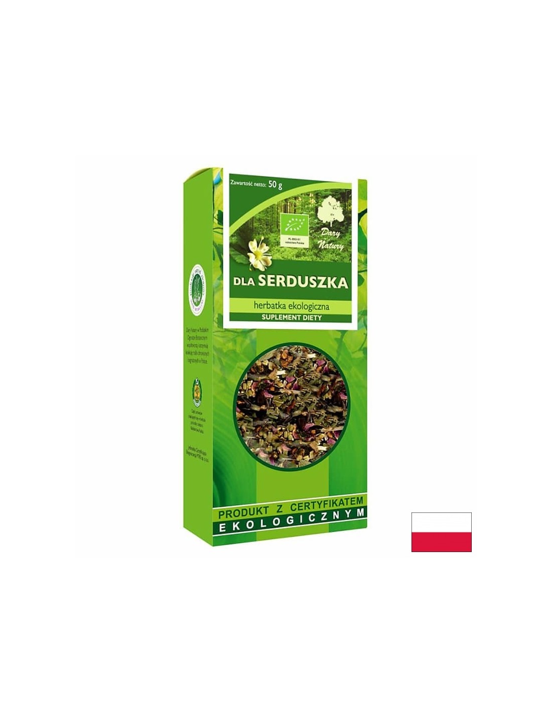 Mélange à base de plantes pour le système cardiovasculaire bio, 50 g