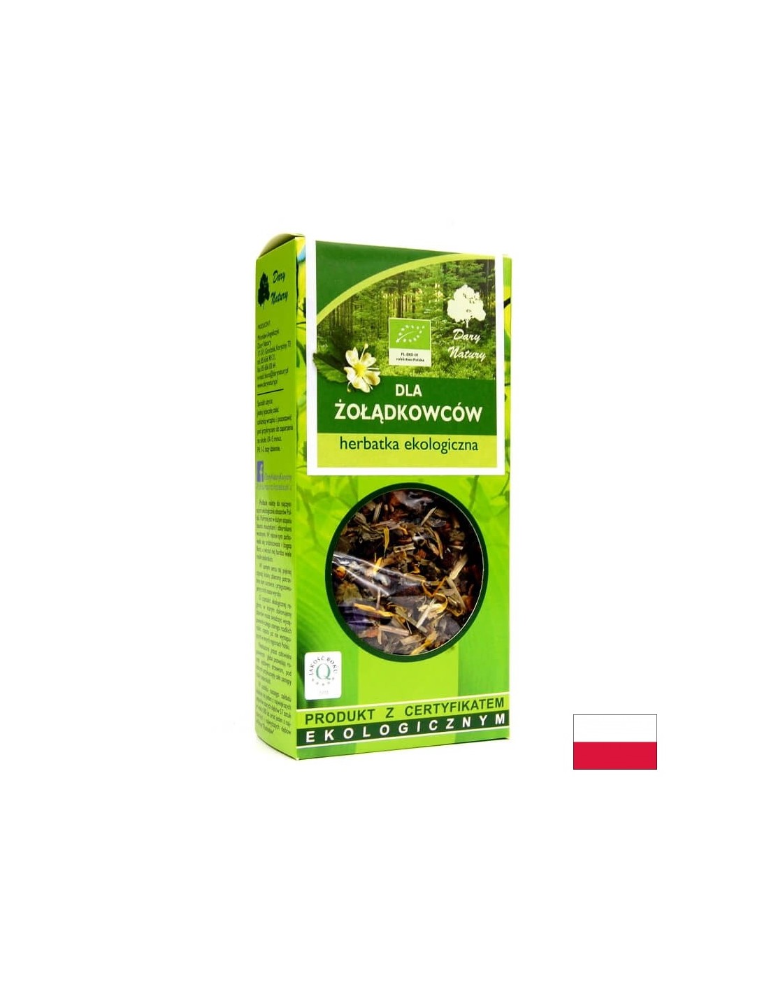 Mélange à base de plantes pour l'estomac Bio, 50 g