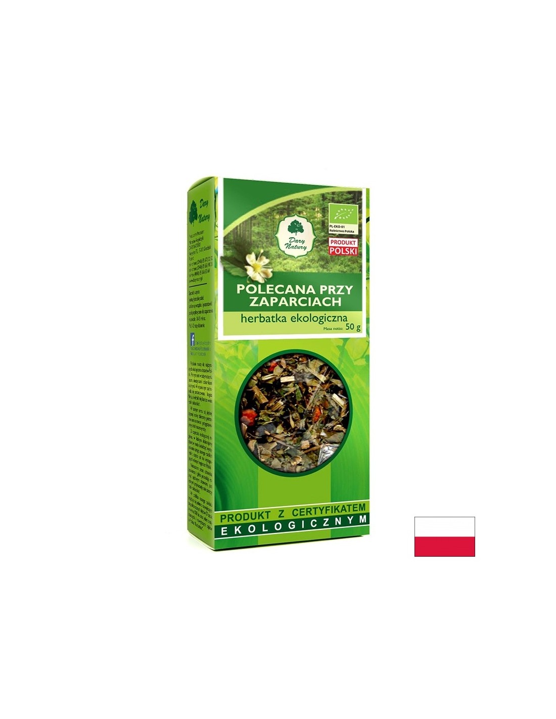 Mélange à base de plantes pour la constipation (constipation) bio, 50 g