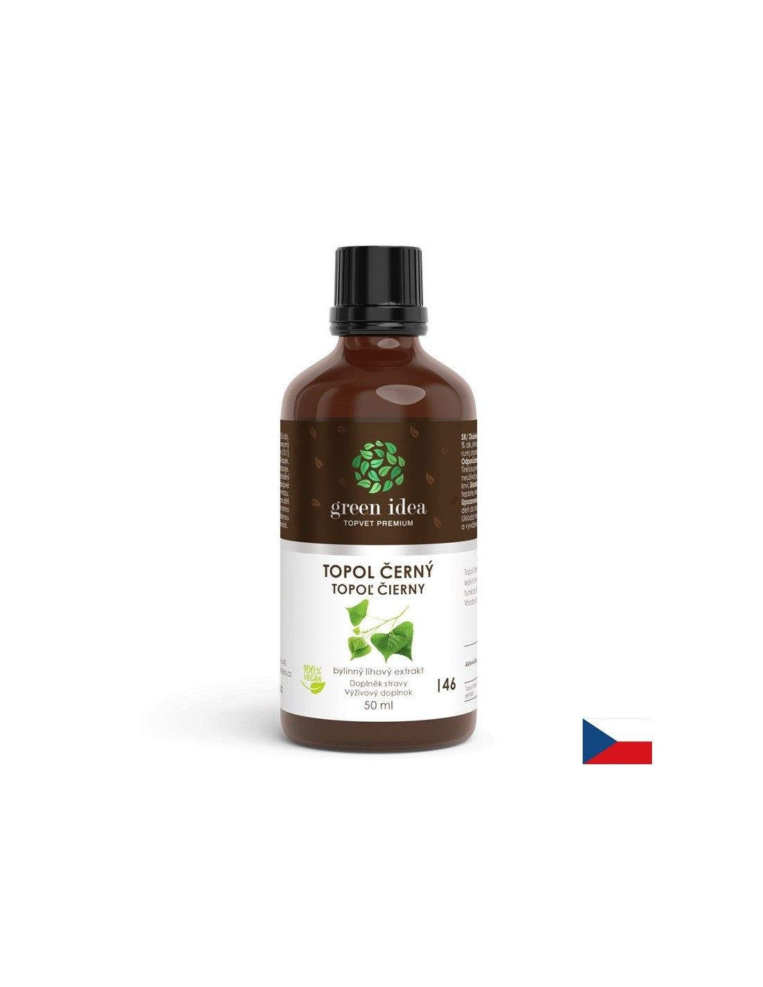 Reins et voies urinaires - peuplier noir, 50 ml de teinture
