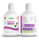 Fer avec complexe B et fruits biologiques et herbe extrait 500 ml/végétalien /