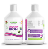 Fer avec complexe B et fruits biologiques et herbe extrait 500 ml/végétalien /