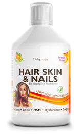 Complexe de cheveux, de peau et de ongles de beauté - 500 ml