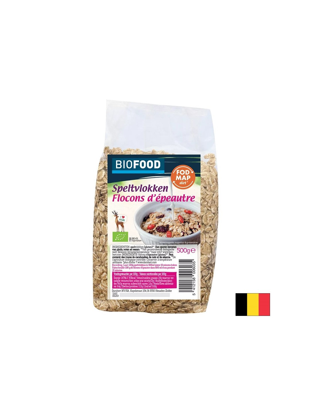 Flocons orthographiés organiques, 500 g