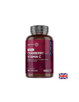 Santé urinaire - Cranberge 500 mg + vitamine C 100 mg, 180 capsules